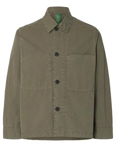 ANNARR - ANRHarki Dyed Overshirt - Castor Grey